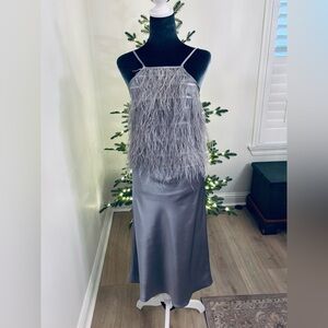 NWT Lucy Paris Feather Top Set Size Xs